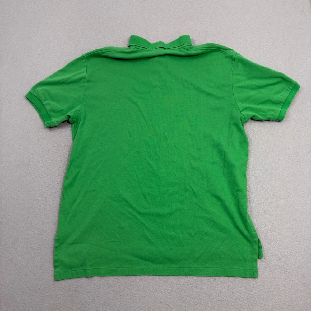 Vintage Polo Ralph Lauren Shirt Mens XL Green Classic Fit Short Sleeve Pony